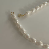 ホワイトパールネックレス / white pearl necklace