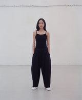 WARM-FLEECE BALLOON PANTS (Black) / ウォームフリースバルーンパンツ