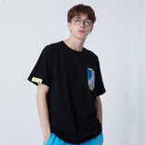 BIG WAVE 1/2 T-SHIRT_BLACK (6581193080950)
