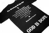 GOD IS DOPE SS TEE - BLACK (6635546247286)