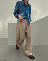 f/w デプスワイドスラックス