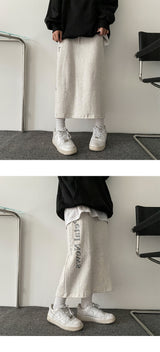 Rotis Teach Line Lettering Bendable Long Skirt