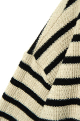 クレムカラーレスカーディガンシャツ/Creme collarless cardigan shirt C6 Ivory&Black