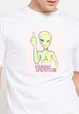 ファックエイリアンTシャツ / FVCK ALIEN WHT T-SHIRT (4516233150582)