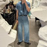 [Premium] Acline denim shirt (blue)