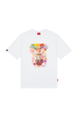 グラフィックホットエアバルーンTシャツ/ VENTIQUE Graphic hot air balloon T-shirt 5color