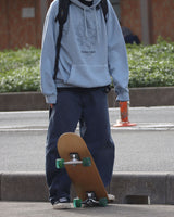 フラワーピグメントオーバーフィットアフーディー/Flower pigment over fit a hoodie_3color