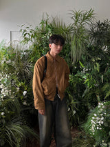 2 Low Stud Suede Jacket (2color)