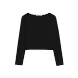 [MADE] Susan Wide U-neck Long Sleeve T-shirt