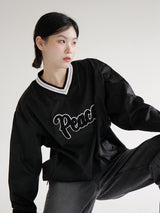 ピースナイロンスウェットシャツ / Piece Nylon Sweatshirt
