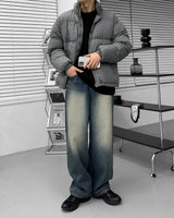 ミニマルデイリーショートパデッドジャケット / [Unisex] Minimal Daily Short Padded Jacket (11 colors)