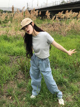 サマーピンタックデニム