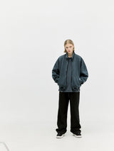Paneled Jacket - Washed Navy