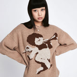 Wool Punk Angel Knit  [2 Color]