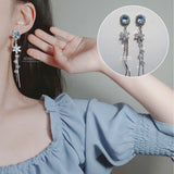  Diamond Petals Earring - Light Sapphire (Lovelyz Jiae, April Chaekyung Earring)