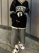 ウォッシングトーンVネックニットウェア/Washington V-neck Knitwear