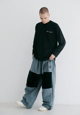 ワールドワイドジャージロングスリーブ / BSR2223FWPO035 WORLD WIDE JERSEY LONG SLEEVE BLACK
