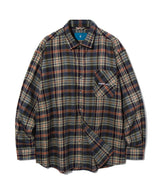 レトロカントリーサイドチェックシャツ/Retro Countryside Check Shirt S108 Orange