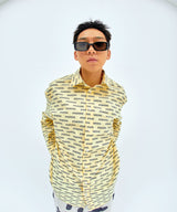 Logo shirt ( YELLOW ) (6626182987894)