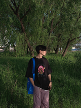 マッシュルーム半袖Tシャツ