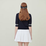 星パンチングニット/Star Punching Detail Knit