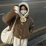[BELLIDE MADE] Bubble tteokbokki short jumper and jacket. Jacket