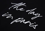 ザデイインパリスショートスリーブTシャツT66/The Day in Paris Short Sleeve T66 Black