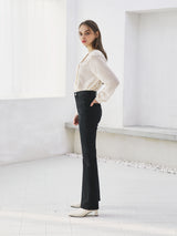 ロングセミブーツカットデニムパンツ / W53 LONG SEMI BOOTS CUT DENIM PANTS