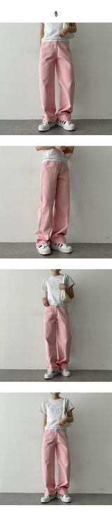 マチコットンワイドパンツ / Machi Cotton Wide Pants