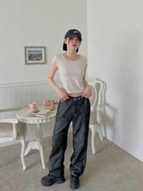 シュガークロップTシャツ / Sugar crop T-shirt (4color)