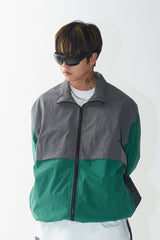 ワイドジャケット/BSR2223FWJK057 MCS WIDE JACKET GRAY GREEN