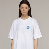 スモールスプレーフラワーショートスリーブTシャツ /  Small Spray Flower Smile Short Sleeve T-shirt