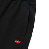 スモールチェリージョガーパンツ／SMALL CHERRY JOGGER PANTS [BLACK]