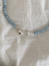 ノッティングアクアマリンネックレス / [925silver] Notting aquamarine Necklace