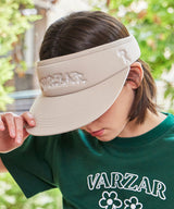 Palm Tree Logo Sun Cap Beige