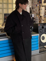 2 Low Balmacan Double Long Coat (2color)