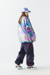 アノラックジャケット / BSR2223FWJK096 RTR ANORAK JACKET HOLOGRAM GREEN