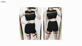 ダブルガーターパンツ / BOT(6526) double garter pants