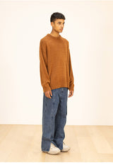 ウールソフトモヘアオーバーサイズニット/WOOL SOFT MOHAIR OVERSIZED KNIT