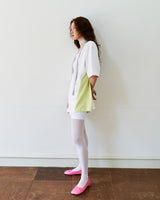 COLOR BLOCK V-NECK T-SHIRT