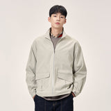 ２ポケットフィールドジップアップ/Layla The reason for love Two Poket Field Zip up Jacket J20 Gray