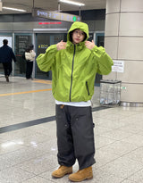 フレームワイドワークパンツ