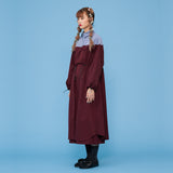 Trench One-piece [Wine Red] (6592084082806)