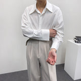 FL ビッグカラーカフリードシャツ / FL Big Collar Cuff Reed Shirt (3 colors)