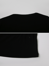 バックスリーブショートスリーブTシャツ (3color)
