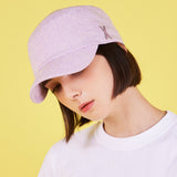 Epoxy Stud Bellboy Cap Purple
