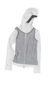 BALACLAVA knit zip up ver.2_ grey