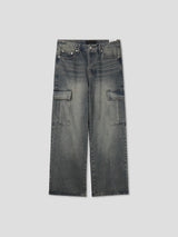 Bunny washing cargo denim 3color