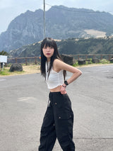 Margaret crop sleeveless 