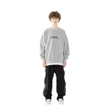 フィリングステーションスウェットシャツ / FILLING STATION SWEAT SHIRTS MSHCR003-GY